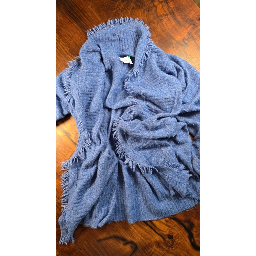 Anthropologie Oversized Fringe Boho Knit Coastal Cottagecore Fairycore Premium